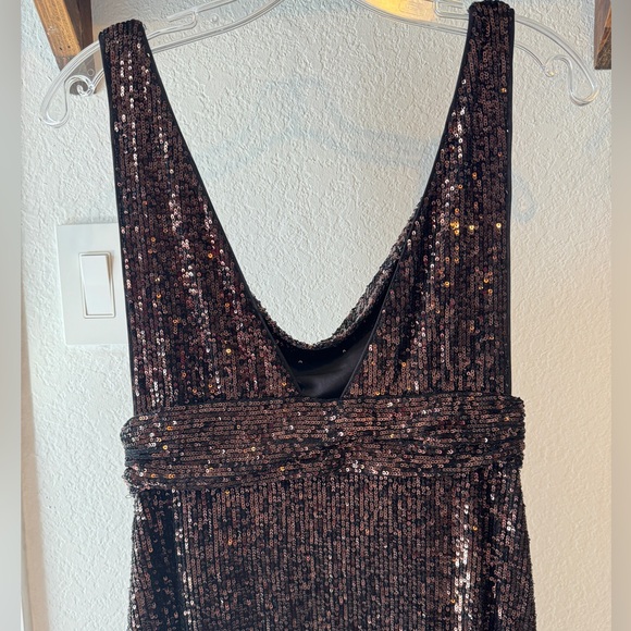 NWT Free People Sequin Maxi Dress Size 8 - Picture 13 of 14